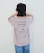 ボートネックロゴTシャツ
