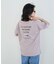 ボートネックロゴTシャツ