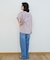 ボートネックロゴTシャツ