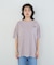 ボートネックロゴTシャツ