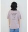 ボートネックロゴTシャツ