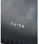 【YArKA/ヤーカ】レザー×ニット刺繍バッグ/本革/変形/バッグ/A4収納可能