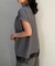 【2点セット/WEB限定】カルゼヴィンテージセットアップ/スキッパー裾レースブラ