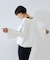 【IRONING/アイロニング】ロゴショート丈スウェット/スエット logo a