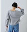 【IRONING/アイロニング】ロゴショート丈スウェット/スエット logo a