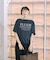 ドローコードシアーロゴTシャツ / ボートネック