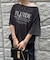 ドローコードシアーロゴTシャツ / ボートネック