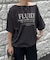 ドローコードシアーロゴTシャツ / ボートネック