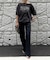 ドローコードシアーロゴTシャツ / ボートネック