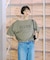 ドローコードシアーロゴTシャツ / ボートネック