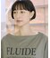 ドローコードシアーロゴTシャツ / ボートネック