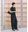 【一部店舗 / WEB限定】Vネックレーヨンコンビネゾン / オールインワン /