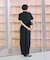 【一部店舗 / WEB限定】Vネックレーヨンコンビネゾン / オールインワン /