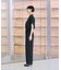 【一部店舗 / WEB限定】Vネックレーヨンコンビネゾン / オールインワン /