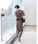 【一部店舗 / WEB限定】Vネックレーヨンコンビネゾン / オールインワン /