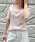 【一部店舗 / WEB限定】ハーフスリーブドレープリブニット