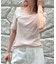 【一部店舗 / WEB限定】ハーフスリーブドレープリブニット