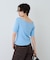【一部店舗 / WEB限定】ハーフスリーブドレープリブニット
