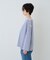 ボーダーボートネックカットソー/ロングスリーブTシャツ