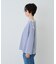 ボーダーボートネックカットソー/ロングスリーブTシャツ