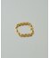 【OCUCCI jewelry / オクチジュエリー】Rope Ring GD