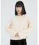 【Healthknit/ヘルスニット】サーマルキング ハニカムクロップドクルー/