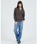 【Healthknit/ヘルスニット】クラシックスウェット レースアップカラー長