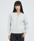 【Healthknit/ヘルスニット】クラシックスウェット レースアップカラー長