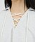 【Healthknit/ヘルスニット】クラシックスウェット レースアップカラー長
