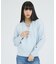 【Healthknit/ヘルスニット】クラシックスウェット レースアップカラー長