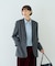 ウール混ストレッチツイルシングルテーラージャケット