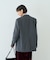 ウール混ストレッチツイルシングルテーラージャケット