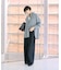 【定番人気 / 2026AW】デニムオーバーサイズシャツ