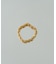 【OCUCCI jewelry / オクチジュエリー】Rope Ring GD