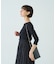 ドット柄ドッキングワンピース