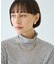前後2WAYウール釦テレコタートルカットソー