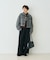 【人気追加】ストレッチダンボールタックワイドパンツ
