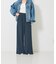 【人気追加】ストレッチダンボールタックワイドパンツ