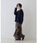 タックワイドストレートパンツ