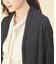 【UVカット】シアーワイドリブカーディガン