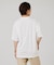 【three dots】シルキーペーパーコットンT