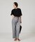 【three dots】シルキーペーパーコットンT