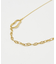 【ADER.bijoux】ダブルチェーンレイヤーネックレス