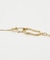 【ADER.bijoux】ダブルチェーンレイヤーネックレス