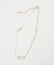 【ADER.bijoux】ダブルチェーンレイヤーネックレス