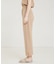 レーヨンストレッチサイドスリットニットパンツ