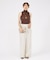 リネンライクサスペンダーパンツ