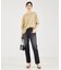 【e×qualite】ストレートストレッチパンツ