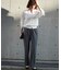 【WEB限定】2WAYストレッチセンターベンツパンツ