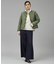 【TRADITIONAL WEATHERWEAR】キルティングノーカラーブルゾン